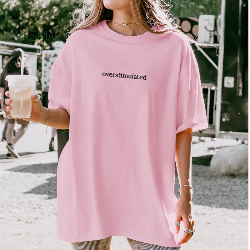 Overstimulated Embroidered Sweatshirt