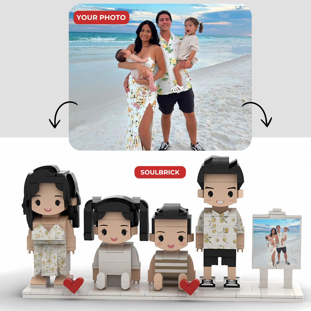 50% OFF🔥GLEECUSTOM™ Personalized Brick Set