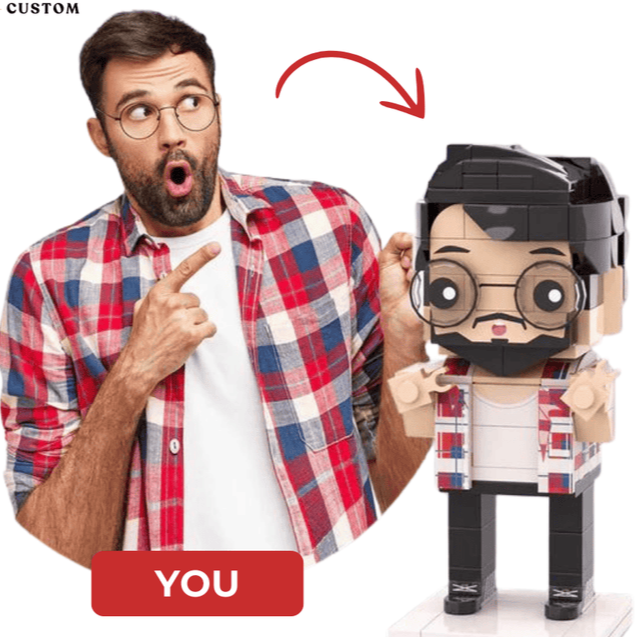 50% OFF🔥GLEECUSTOM™ Personalized Brick Set