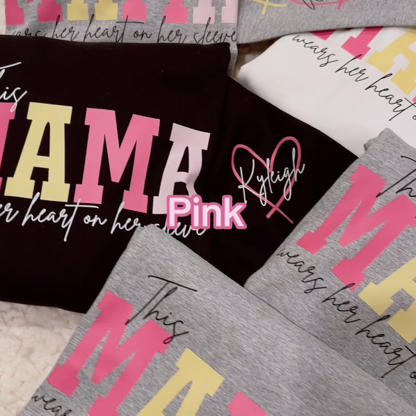 50% off-Wear Heart On Sleeve Sweartshirt For Mom And Grandma