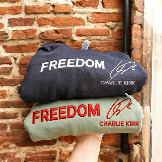 FREEDOM Embroidered T-Shirt / Sweatshirt / Hoodie