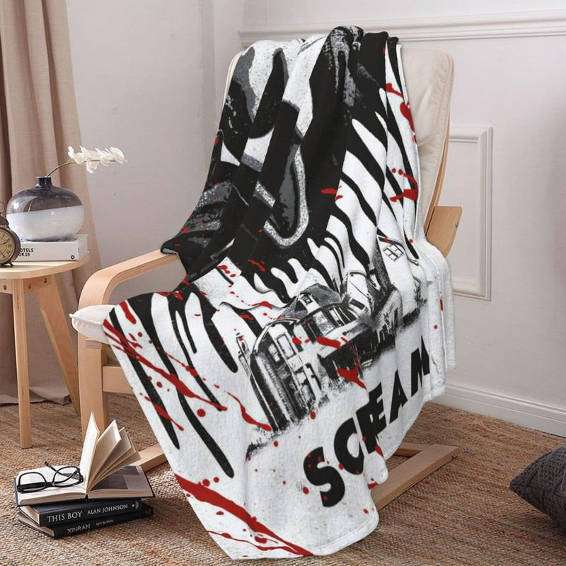 Halloween Ghost Face Blankets