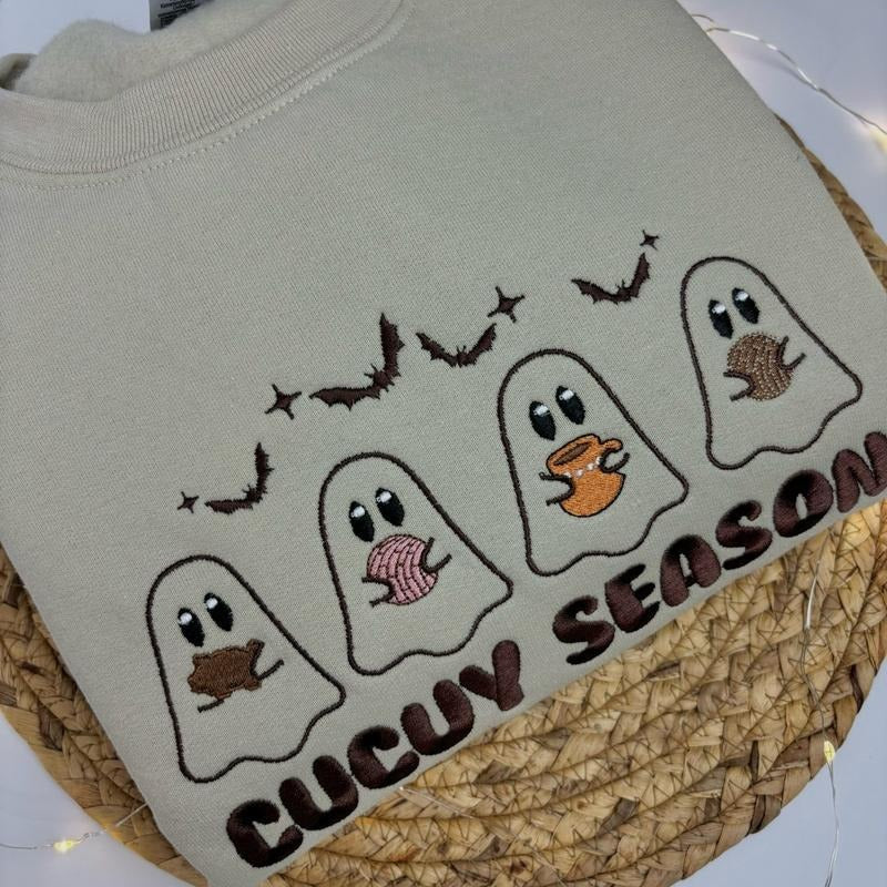 Cucuy Season Embroidered Sweatshirt