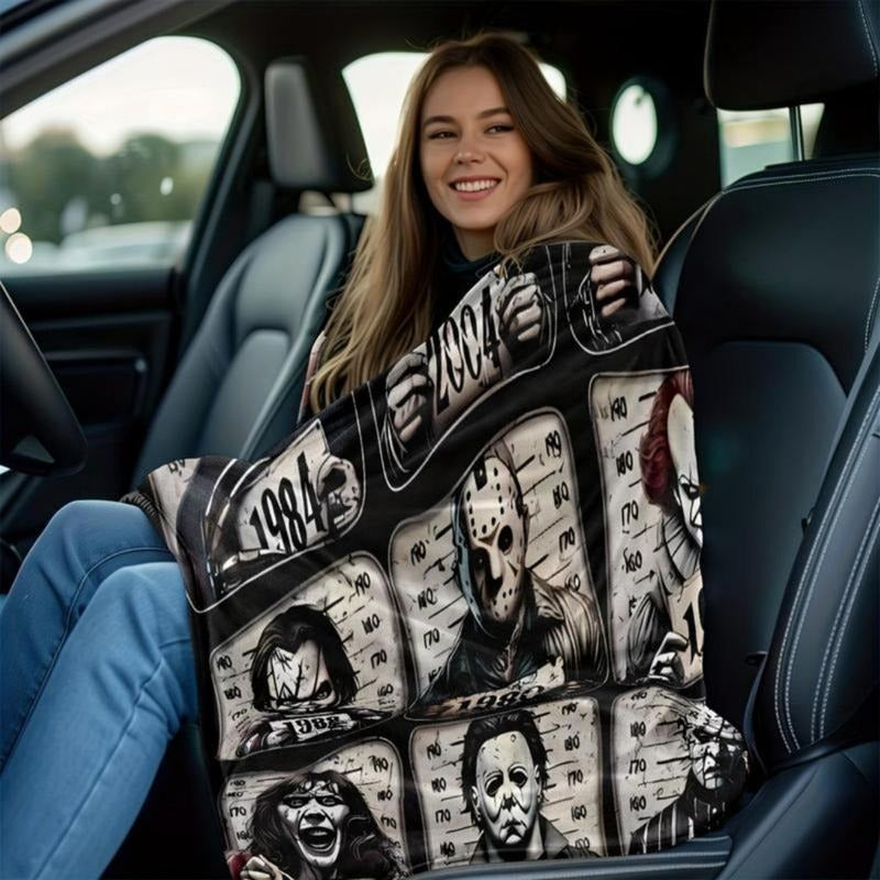 Halloween Movie Decor Blankets