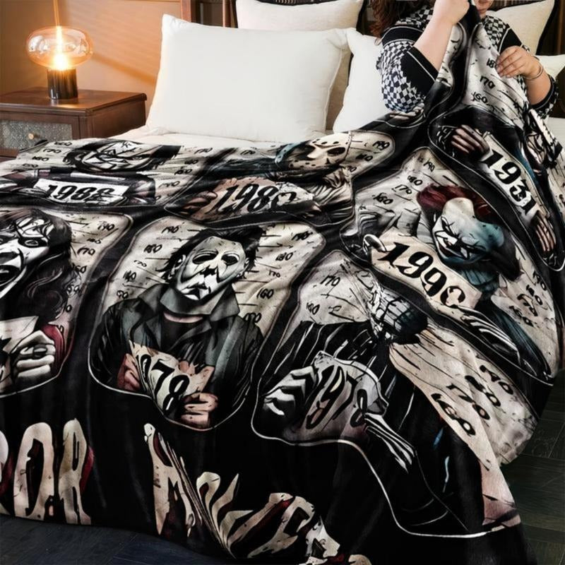 Halloween Movie Decor Blankets