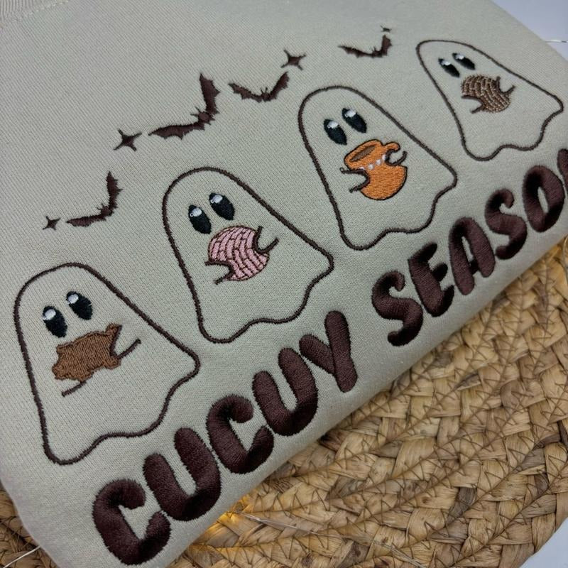 Cucuy Season Embroidered Sweatshirt