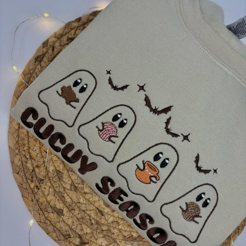 Cucuy Season Embroidered Sweatshirt
