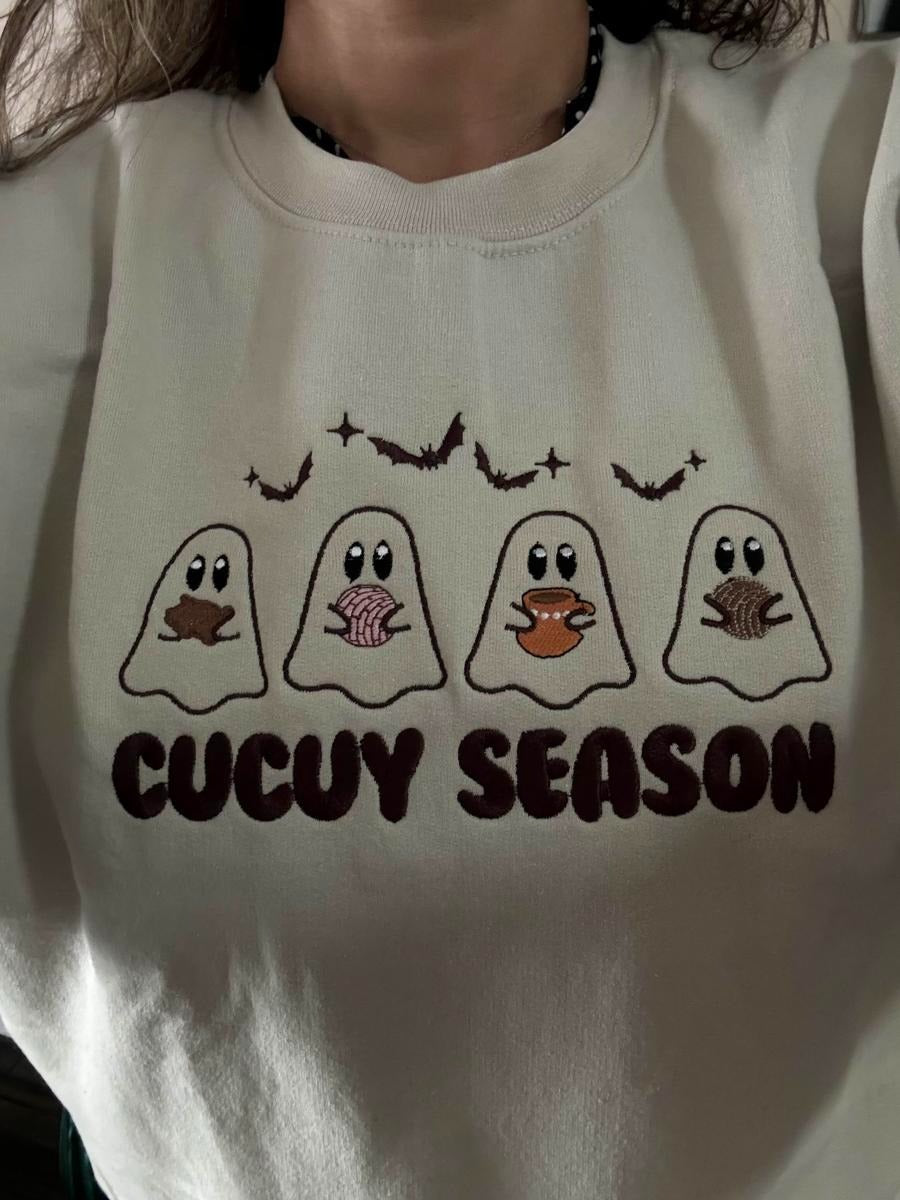 Cucuy Season Embroidered Sweatshirt