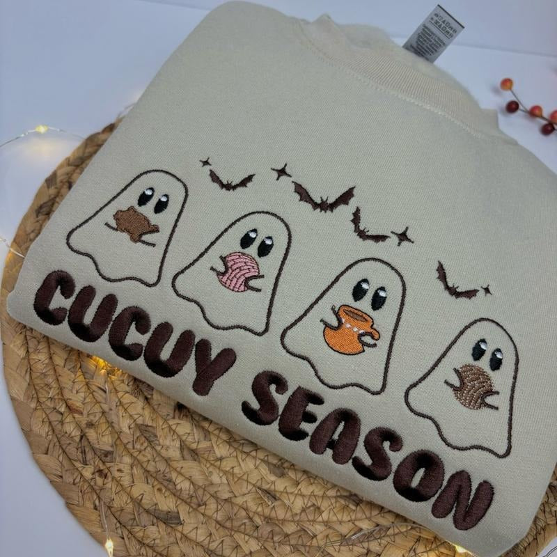 Cucuy Season Embroidered Sweatshirt