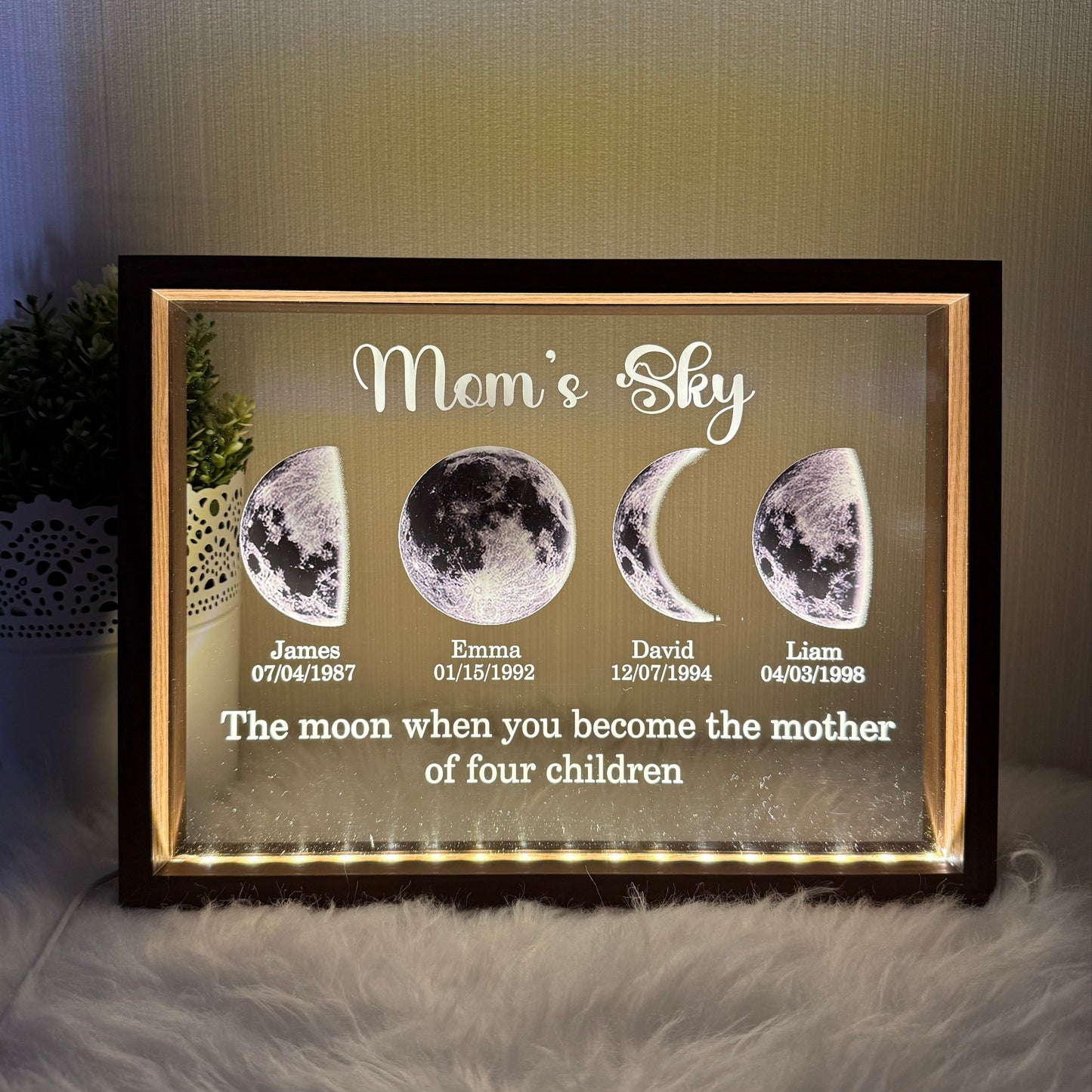 50% OFF ❤️ Mom's Sky Led Light Frame