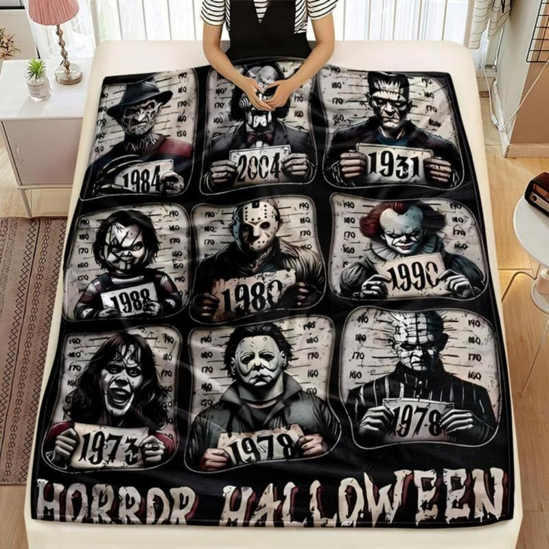 Halloween Movie Decor Blankets