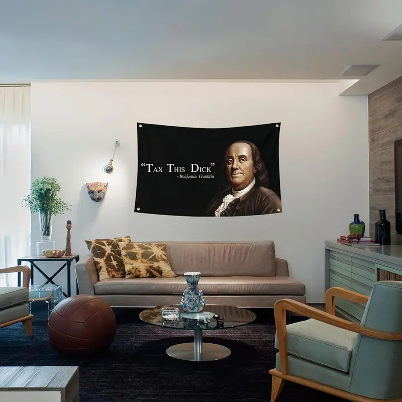 Funny Quote Flag Wall Hanging Or Banner