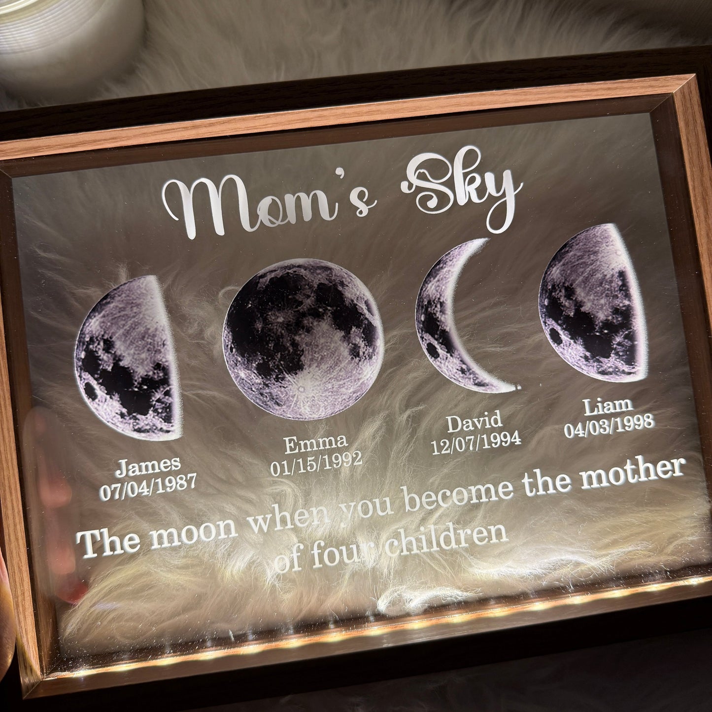 50% OFF ❤️ Mom's Sky Led Light Frame