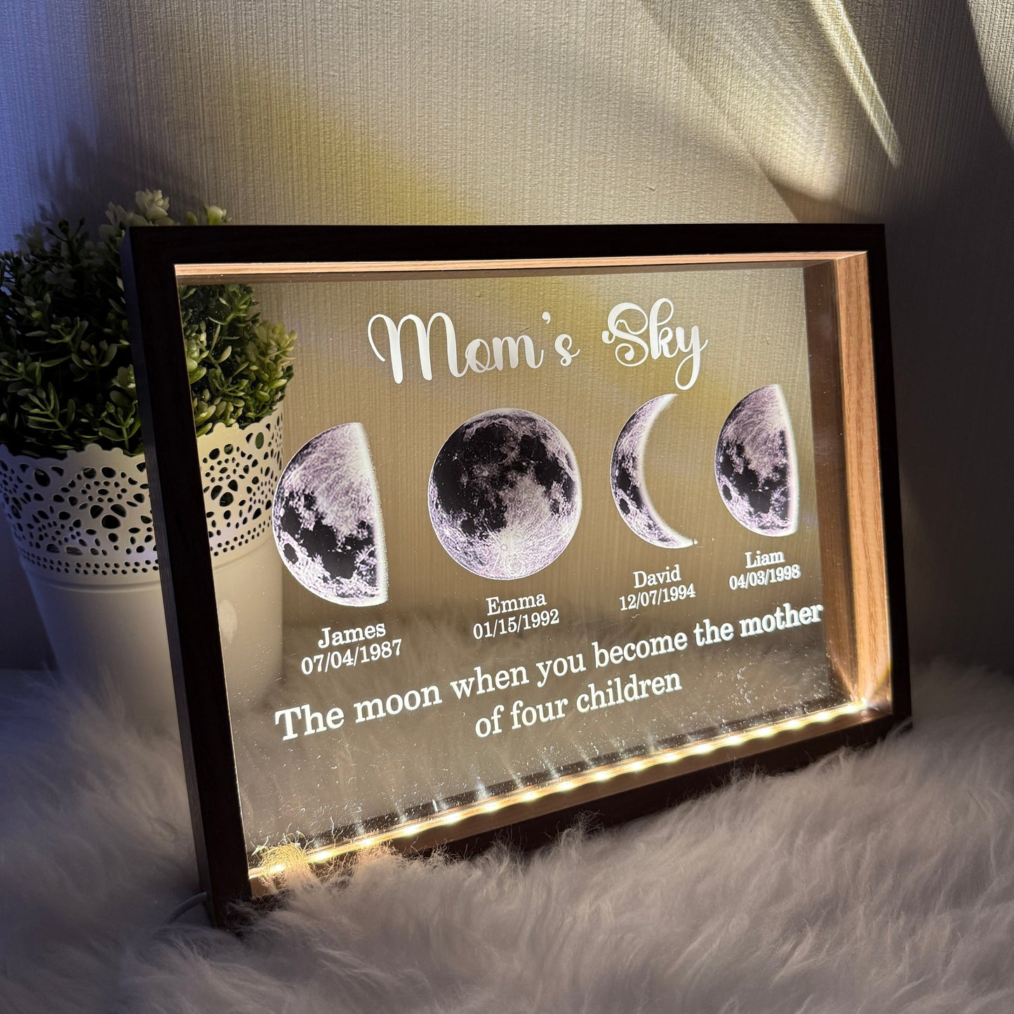 50% OFF ❤️ Mom's Sky Led Light Frame