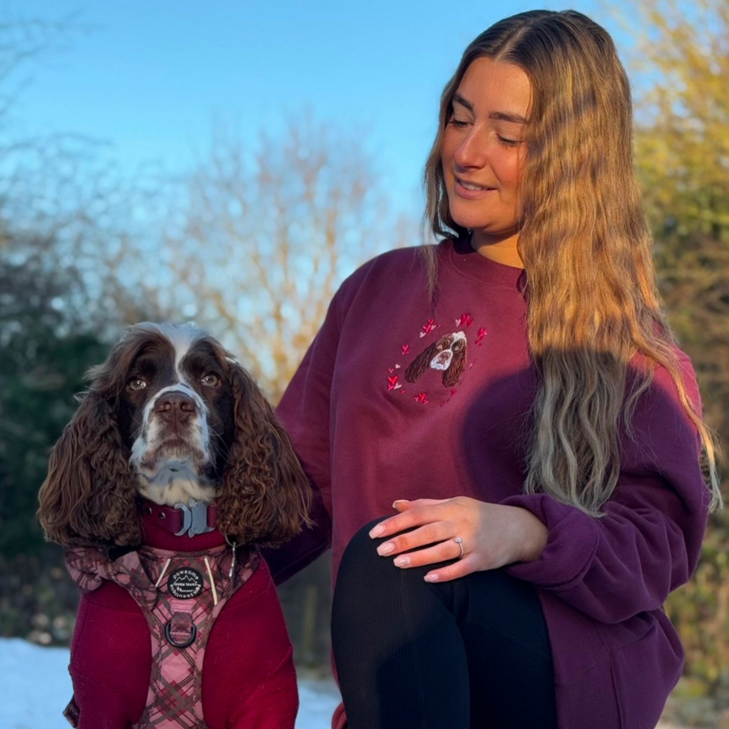 Valentines Custom Embroidered Pet From Your Photo