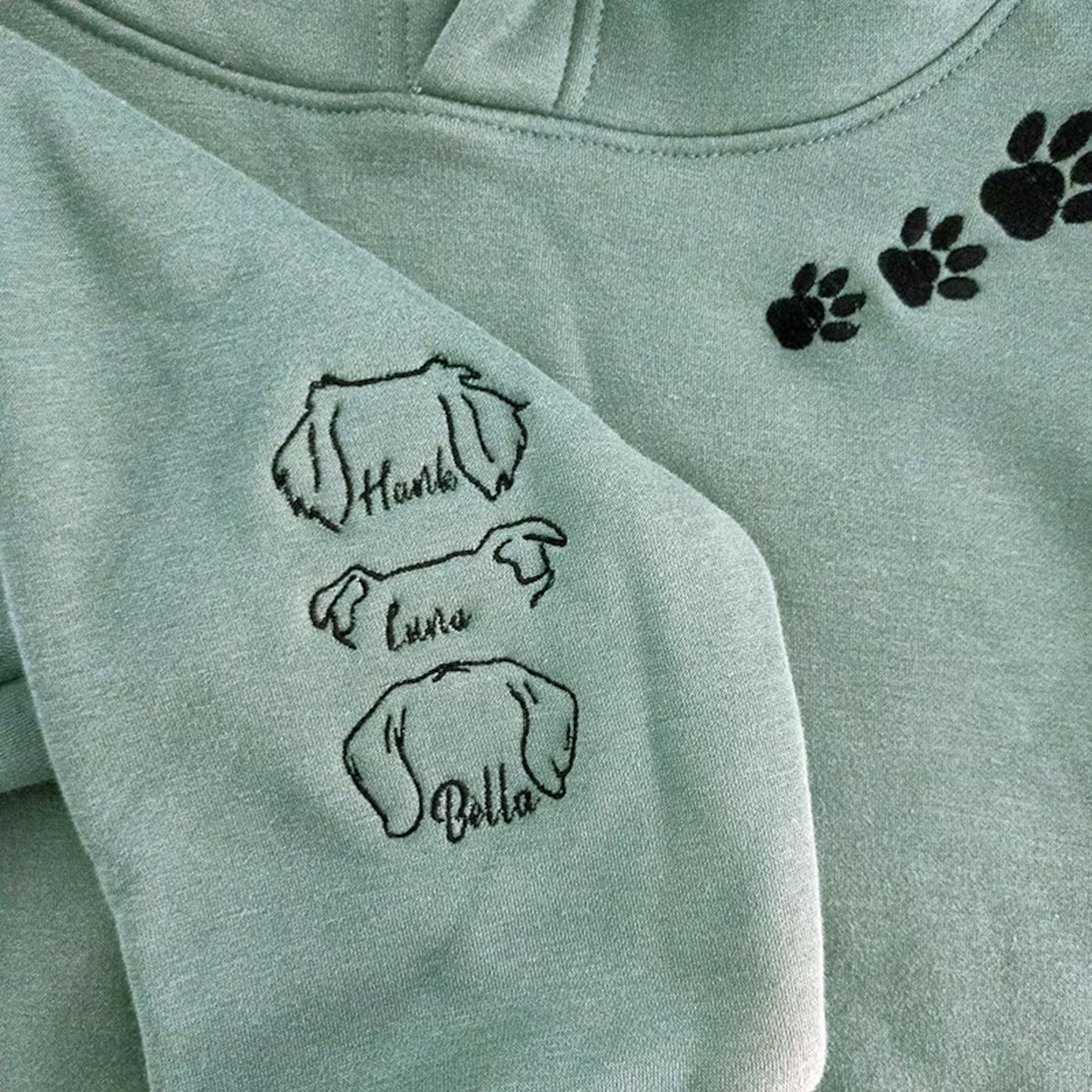 Personalized Dog Ears Sweatshirt