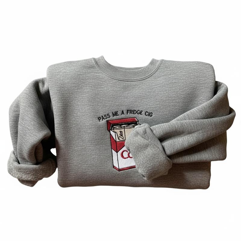 🥤Embroidered Pass Me A Fridge Shirt