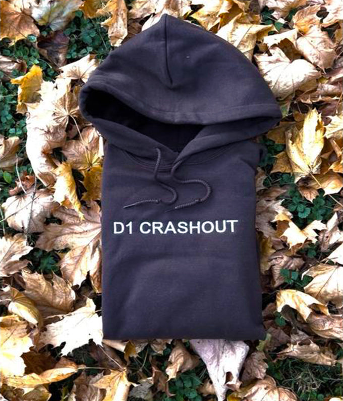Embroidered D1 CRASHOUT Sweatshirt / Hoodie