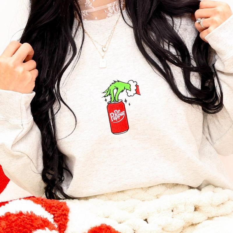 Christmas Drink Embroidered T-Shirt / Crewneck / Hoodie