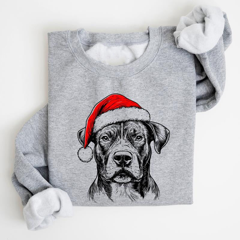 Custom Santa Paws Christmas Dog Shirt