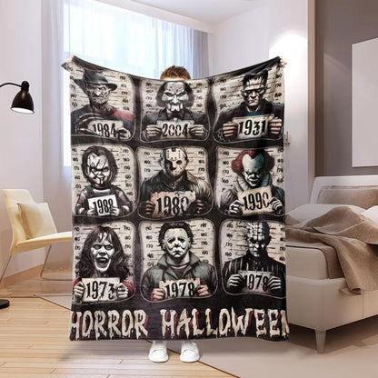 Halloween Movie Decor Blankets