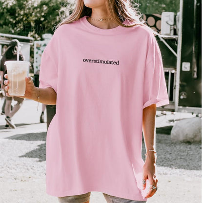 Overstimulated Embroidered Sweatshirt