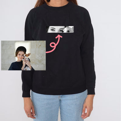 Customized Vintage Eyes Sweatshirt
