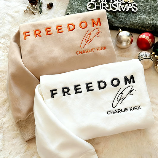 FREEDOM Embroidered T-Shirt / Sweatshirt / Hoodie