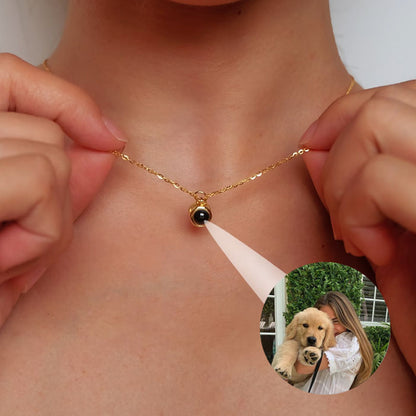 Pet Photo Pendant Personalized Necklace