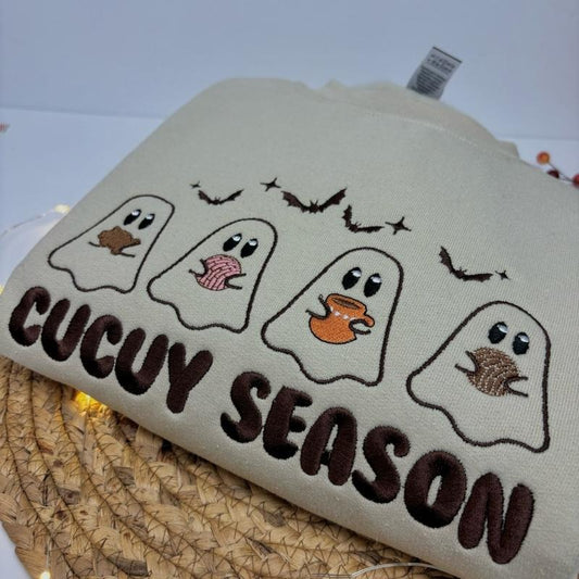 Cucuy Season Embroidered Sweatshirt