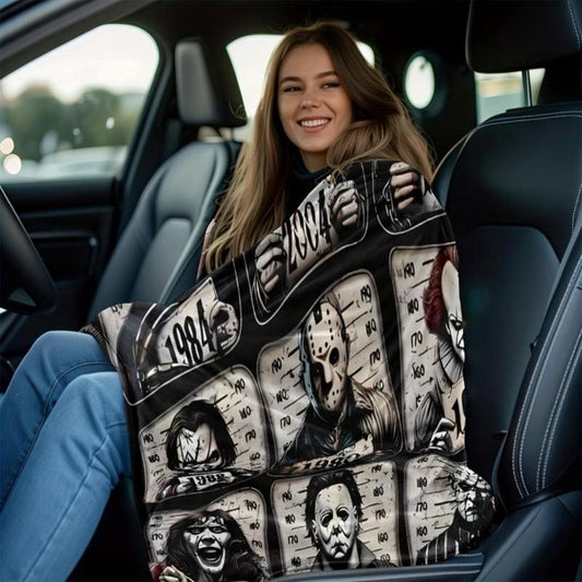 Halloween Movie Decor Blankets