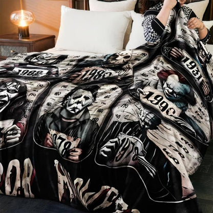 Halloween Movie Decor Blankets