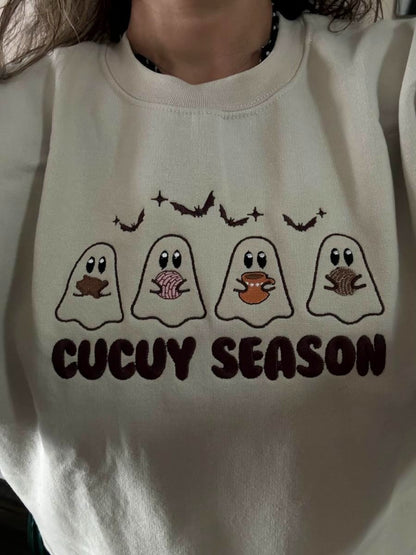 Cucuy Season Embroidered Sweatshirt