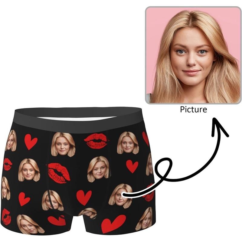Custom Boxers with Face Personalized Boxers