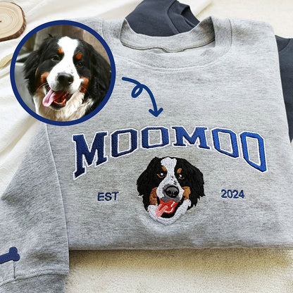 Custom Embroidered Pet From Your Photo