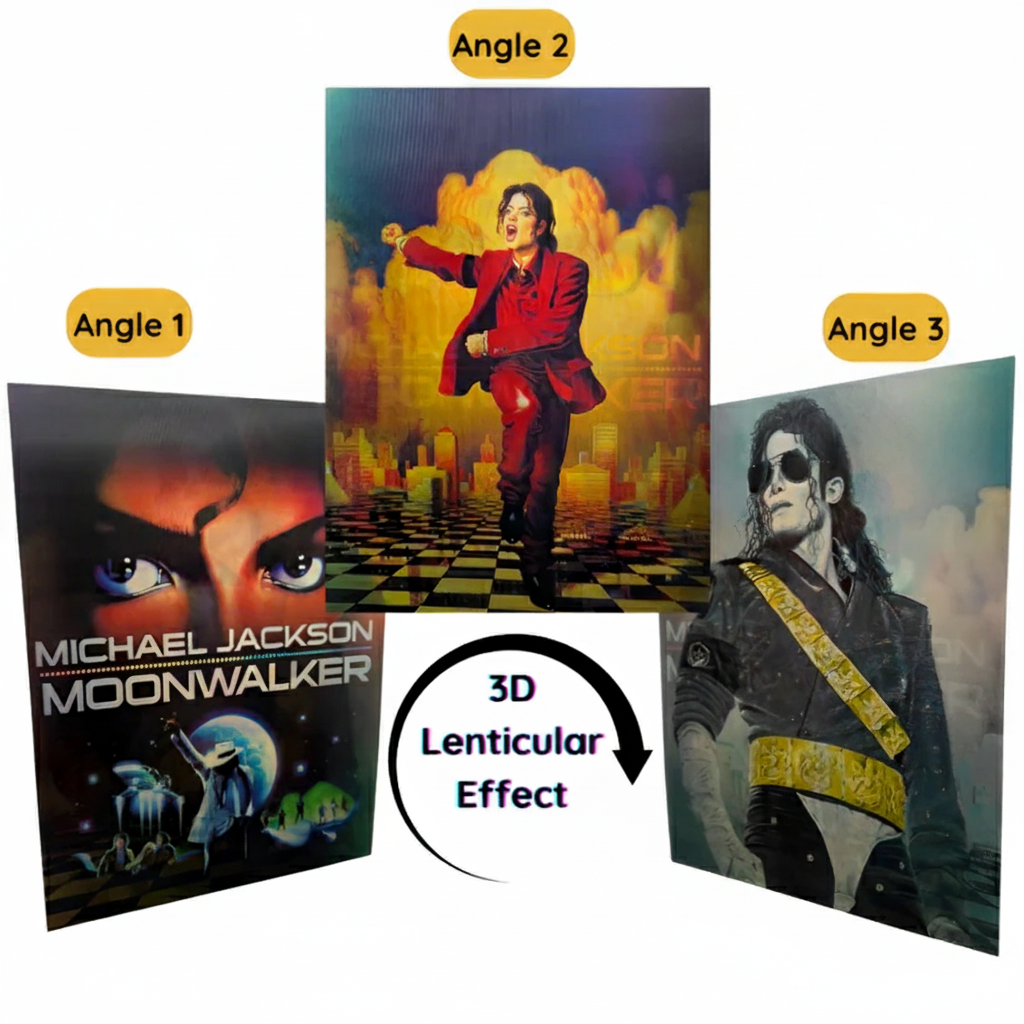 King of the Pop 3D Poster