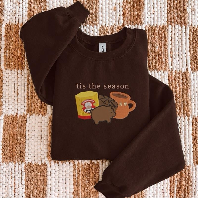 Abuelita Hot Chocolate Embroidered  T-Shirt /  Crewneck / Hoodie