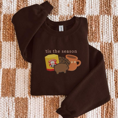 Abuelita Hot Chocolate Embroidered  T-Shirt /  Crewneck / Hoodie