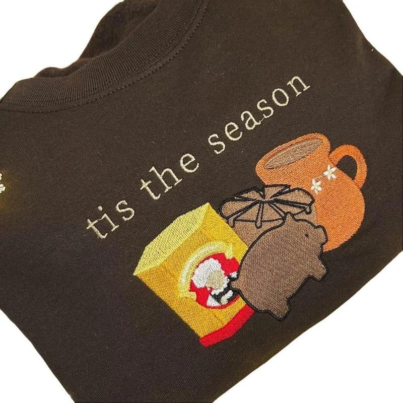 Abuelita Hot Chocolate Embroidered  T-Shirt /  Crewneck / Hoodie