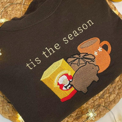 Abuelita Hot Chocolate Embroidered  T-Shirt /  Crewneck / Hoodie