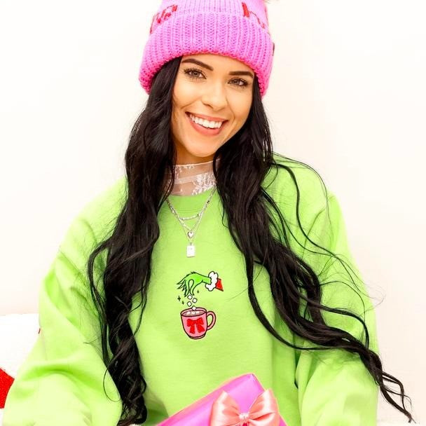 Christmas Drink Embroidered T-Shirt / Crewneck / Hoodie