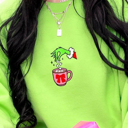 Christmas Drink Embroidered T-Shirt / Crewneck / Hoodie