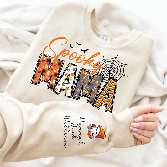 Halloween Spooky Mama Crewneck / Hoodie