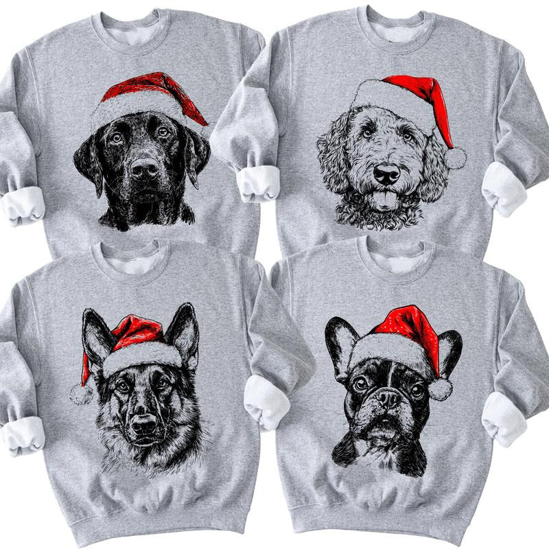 Custom Santa Paws Christmas Dog Shirt